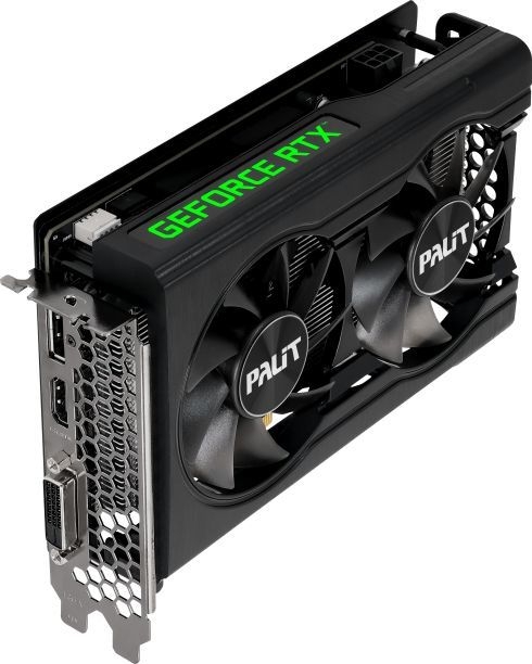 Palit GeForce RTX 3050 Dual 1777MHz PCI-E 4.0 8192MB 14000MHz 128 bit DVI HDMI DisplayPort NE63050018P1-1070D