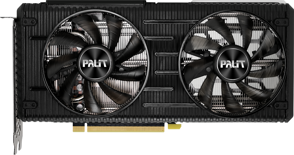 Palit GeForce RTX 3060Ti Dual 1665MHz PCI-E 4.0 8192MB 14 Gbps 256 bit HDMI DPx3 NE6306T019P2-190AD