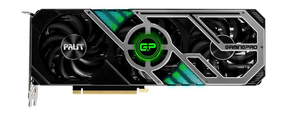 Palit GeForce RTX 3070Ti Gaming Pro 8G 1575MHz PCI-E 4.0 8192MB 19000MHz 256 bit HDMI DPx3 NED307T019P2-1046A