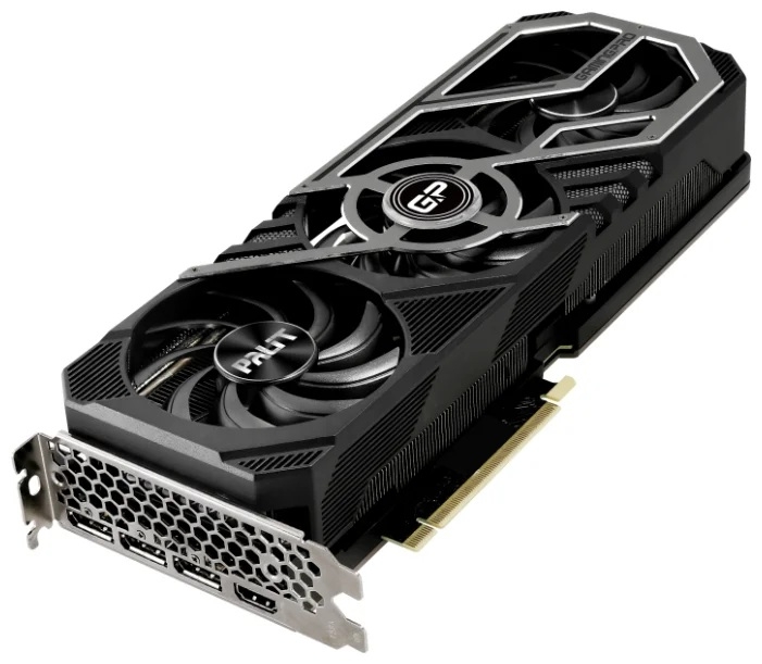 Palit GeForce RTX 3090 GamingPro 1695MHz PCI-E 4.0 24576MB 19500MHz 384 bit HDMI 3xDisplayPort HDCP NED3090019SB-132BA
