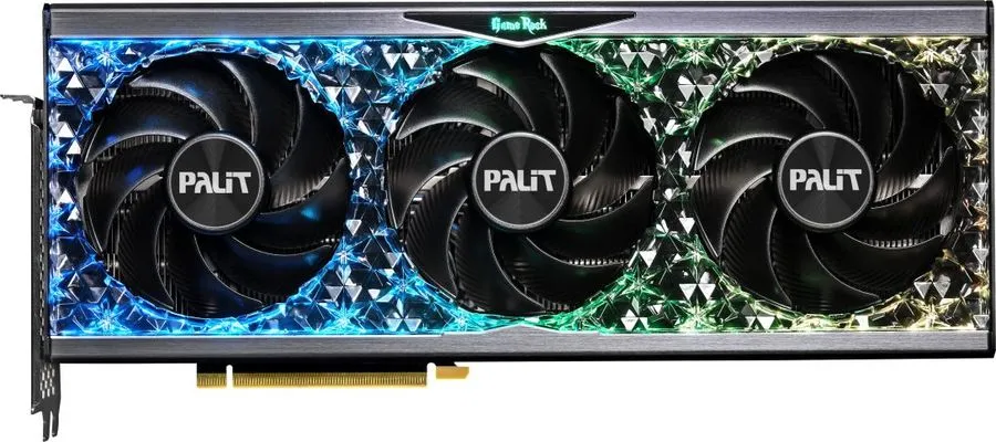 Palit GeForce RTX 4070TI GameRock 2610MHz PCI-E 4.0 12288MB 21000MHz 192bit HDMI 3xDisplayPort HDCP NED407T019K9-1045G