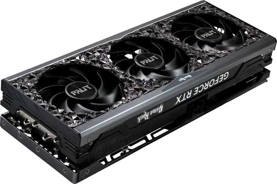 Palit GeForce RTX 4070TI GameRock 2610MHz PCI-E 4.0 12288MB 21000MHz 192bit HDMI 3xDisplayPort HDCP NED407T019K9-1045G