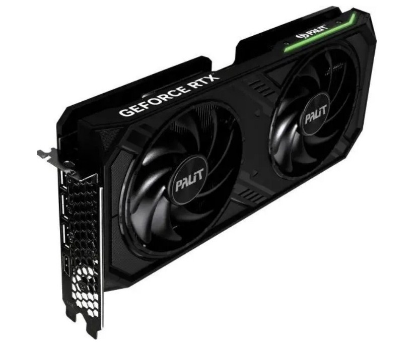 Palit GeForce RTX 4070 DUAL 12G 2475MHz PCI-E 4.0 12288MB 20000MHz 192bit HDMI 3xDisplayPort HDCP NE64070019K9-1048D