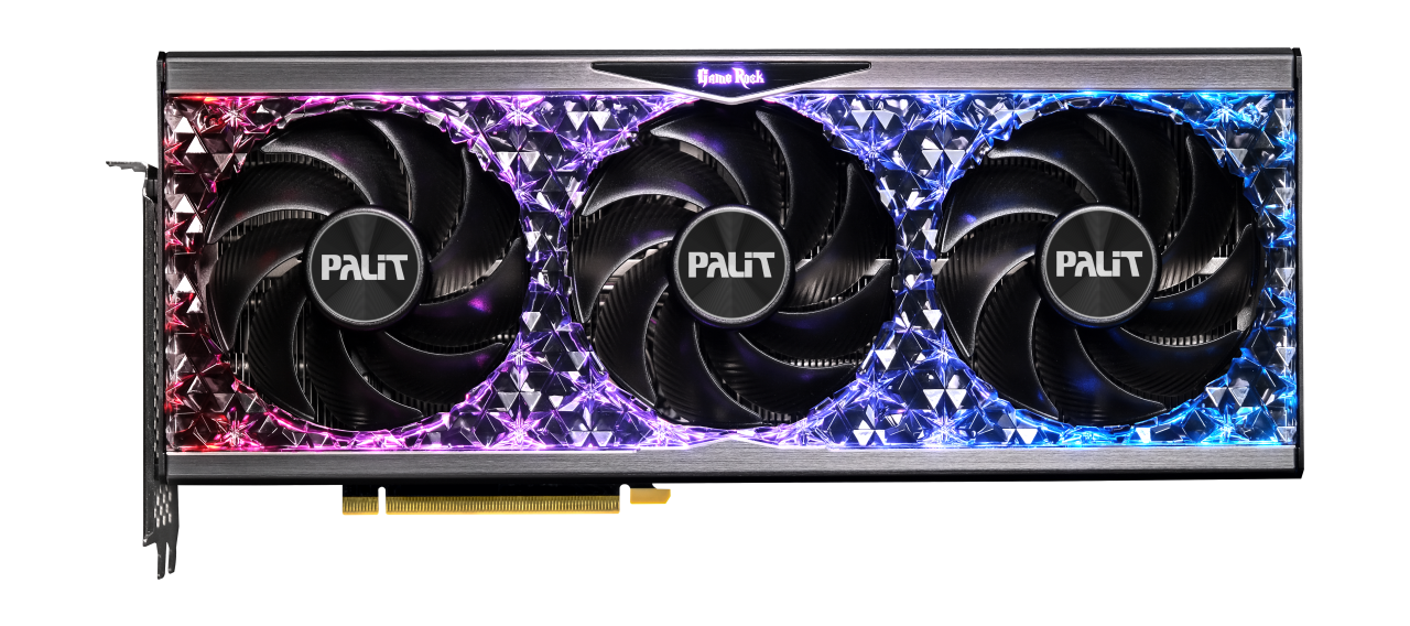 Palit GeForce RTX 4080 GameRock 2505MHz PCI-E 4.0 16384MB 256 bit HDMI 3xDisplayPort HDCP NED4080019T2-1030G
