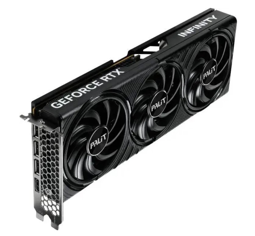 Palit GeForce RTX 5060Ti Infinity 3 16G 2572MHz PCI-E 5.0 16384MB 28000MHz 128 bit 1xHDMI 3xDisplayPort HDCP NE7506T019T1-GB2061S