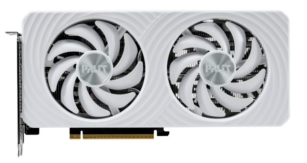 Palit GeForce RTX 5060Ti White OC 8G 2602MHz PCI-E 5.0 8192MB 28000MHz 128 bit 1xHDMI 3xDisplayPort HDCP NE7506TU19P1-GB2062M