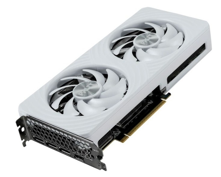 Palit GeForce RTX 5060Ti White OC 8G 2602MHz PCI-E 5.0 8192MB 28000MHz 128 bit 1xHDMI 3xDisplayPort HDCP NE7506TU19P1-GB2062M