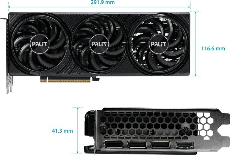 Palit GeForce RTX 5070 Infinity 3 12G 2512MHz PCI-E 5.0 12288MB 28000MHz 192 bit 1xHDMI 3xDisplayPort HDCP NE75070019K9-GB2050S