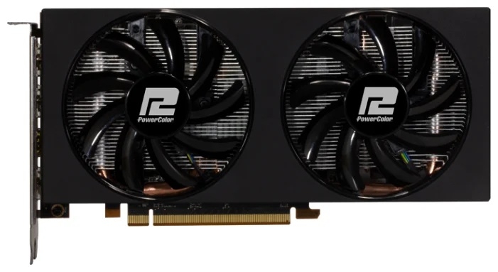 

Видеокарта PowerColor, Radeon RX 5600 XT 6GB GDDR6 1620Mhz PCI-E 4.0 6144Mb 14000Mhz 192 bit HDMI DisplayPort x3 AXRX 5600XT 6GBD6-3DHV2/OC