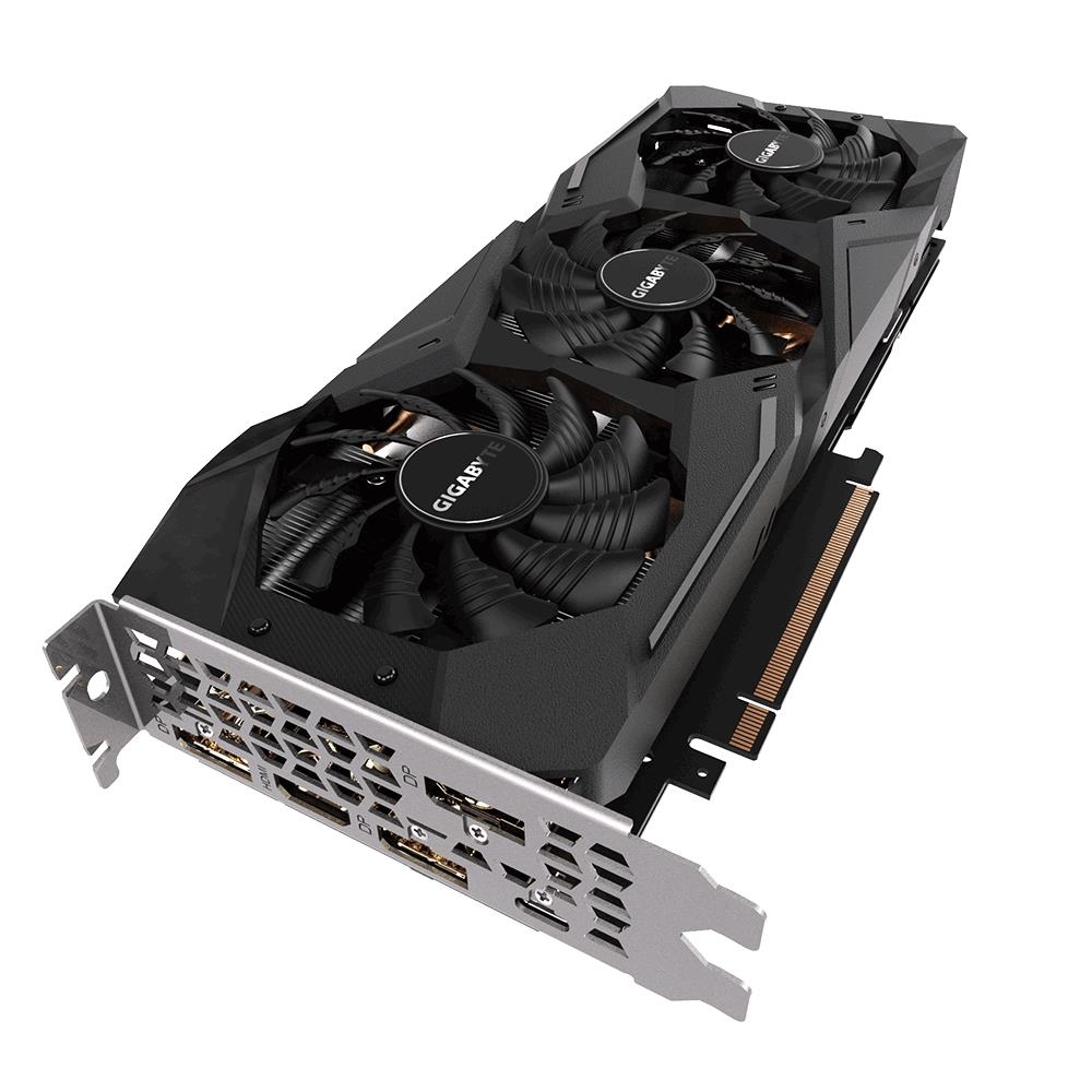 GigaByte GeForce RTX 2080 1710MHz PCI-E 3.0 8192MB 14000MHz 256 bit HDMI HDCP WINDFORCE GV-N2080WF3-8GC