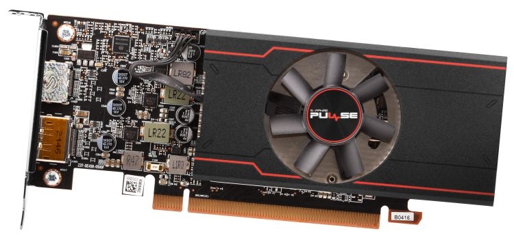 Sapphire Pulse Radeon RX 6400 2039MHz PCI-E 4.0 4096MB 16000MHz 648 bit HDMI DisplayPort (11315-01-20G)