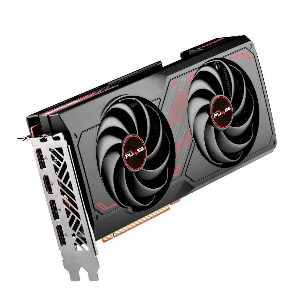 Sapphire Radeon RX 7600 PULSE 8GB 2755MHz PCI-E 4.0 8192MB 18000MHz 128 bit 2xHDMI 2xDisplayPort HDCP 11324-01-20G