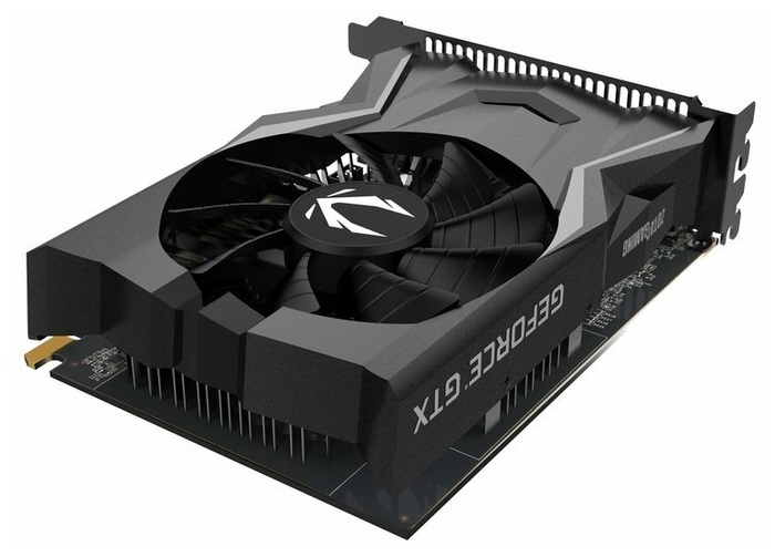 ZOTAC GAMING GeForce GTX 1650 OC GDDR6 1620MHz PCI-E 3.0 4096MB 12000MHz 128 bit DVI HDMI DisplayPort HDCP ZT-T16520F-10L