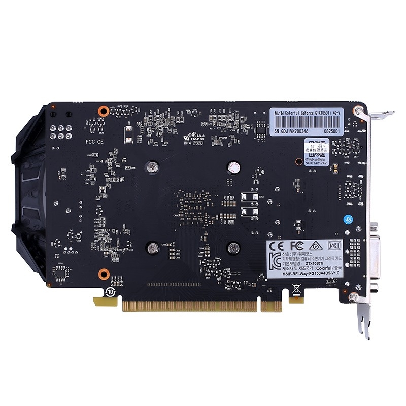 Colorful GeForce GTX1050Ti 4G-V 4GB GDDR5 128bit HDMI DP
