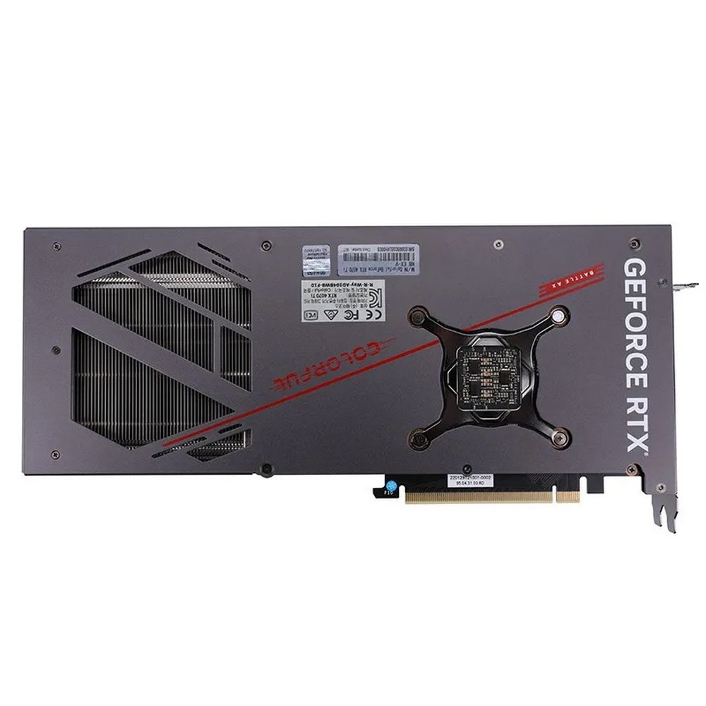 Colorful GeForce RTX 4070 Ti NB EX-V 12GB OC 2310MHz PCI-E 4.0 12288MB 21000MHz 192bit HDMI 3xDisplayPort HDCP