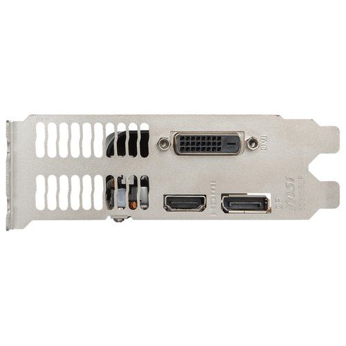MSI GeForce GTX 1050 1354Mhz PCI-E 3.0 2048Mb 7008Mhz 128 bit DVI HDMI HDCP LP GTX10502GTLP