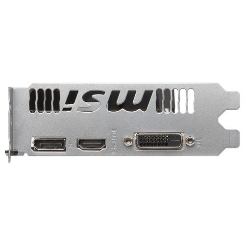 MSI GeForce GTX 1050 1404Mhz PCI-E 3.0 2048Mb 7008Mhz 128 bit DVI HDMI HDCP OC Dual Fans GTX10502GTOC