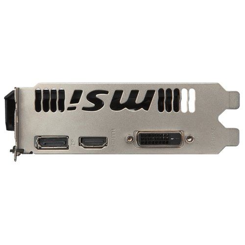 MSI GeForce GTX 1050 Ti AERO ITX OC V1 1341Mhz PCI-E 3.0 4096Mb 7008Mhz 128 bit DVI HDMI HDCP GTX1050TIAEROITX4GOCV1
