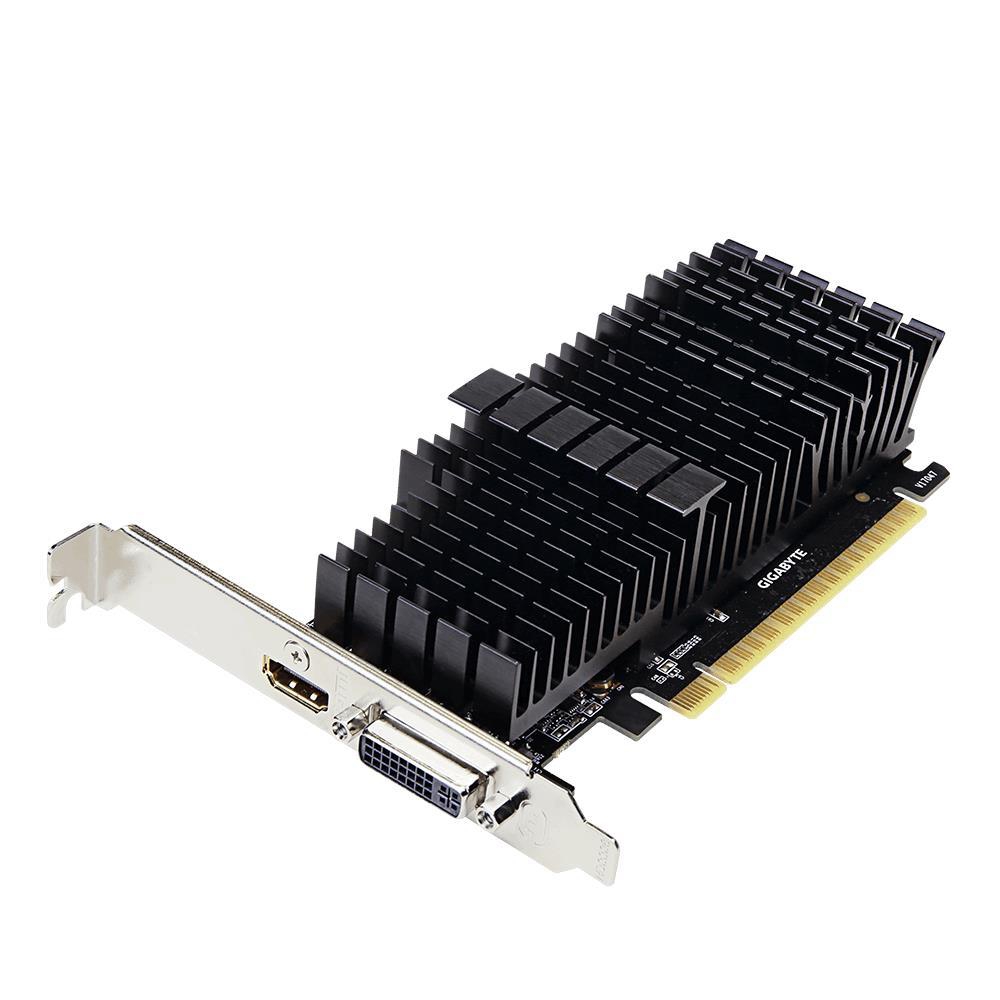 GigaByte GeForce GT 710 954Mhz PCI-E 2.0 2048Mb 64 bit DVI HDMI HDCP Silent  GV-N710D5SL-2GL