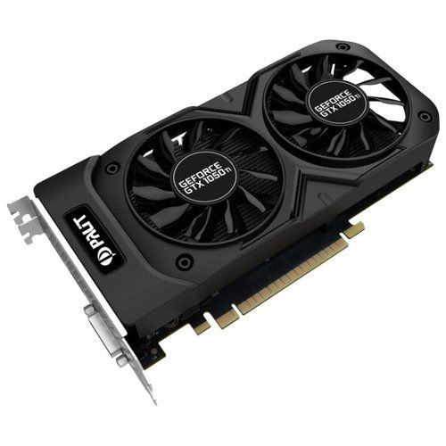 Palit GeForce GTX 1050 Ti 1290Mhz PCI-E 3.0 4096Mb 7000Mhz 128 bit DVI HDMI DisplayPort Dual NE5105T018G1-1071D