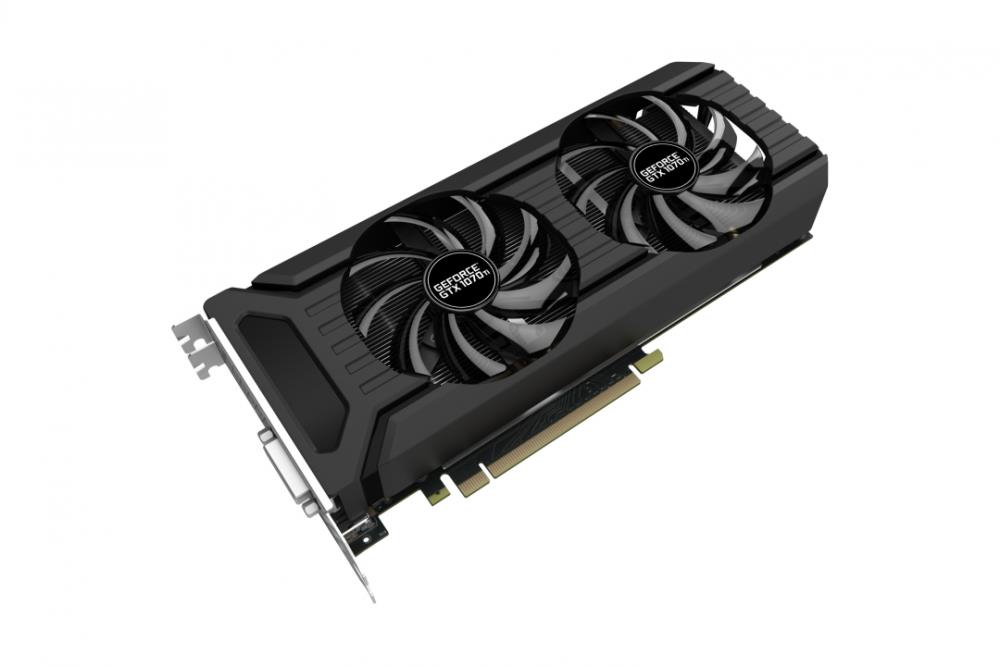 Palit GeForce GTX 1070 Ti Dual 1607MHz PCI-E 3.0 8192MB 8000MHz 256 bit DVI HDMI HDCP NE5107T015P2-1043D