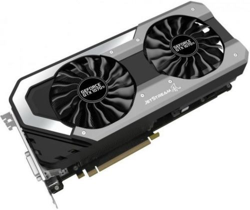 Palit GeForce GTX 1070 Ti 1607MHz PCI-E 3.0 8192MB 8000MHz 256 bit JetStream DVI HDMI HDCP NE5107T015P2-1041J