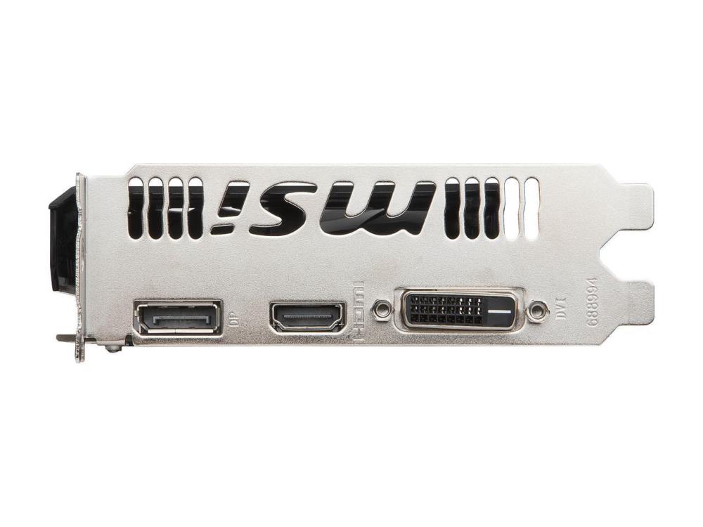 MSI Radeon RX 550 1203Mhz PCI-E 3.0 4096Mb 6000Mhz 128 bit DVI HDMI HDCP Aero ITX OC RX550AEROITX4GOC