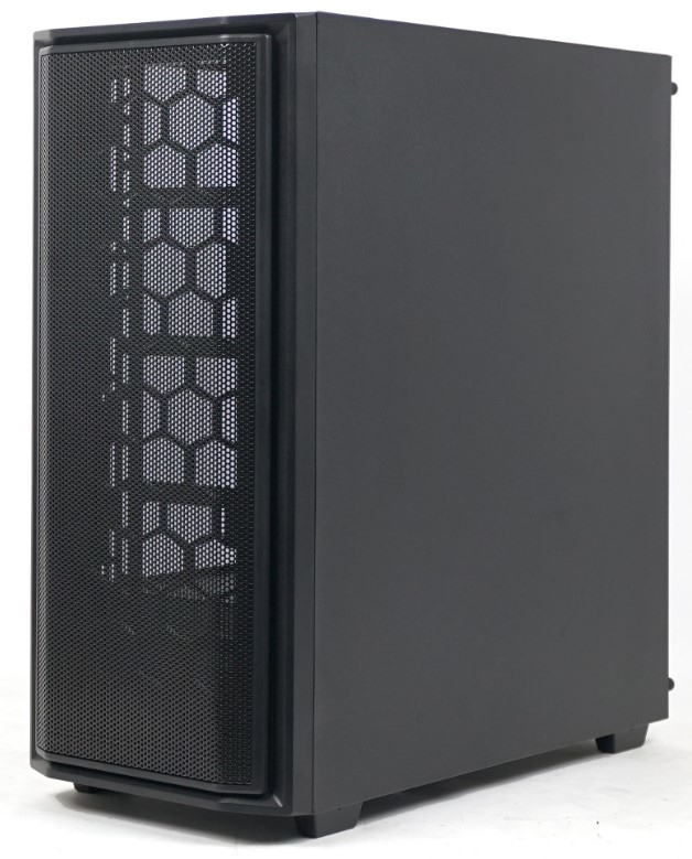 Powercase Alisio Mesh M, Tempered Glass, Black