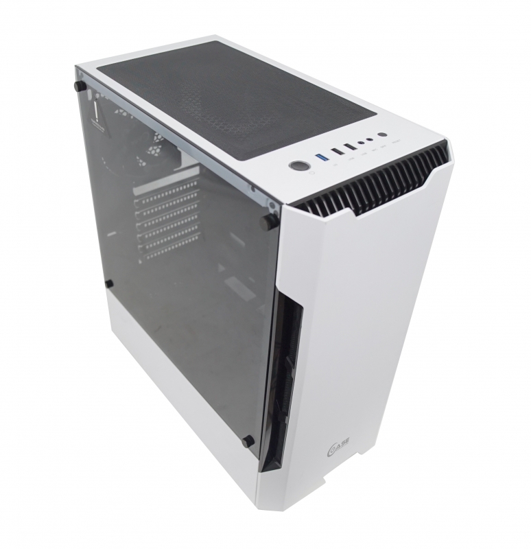 Powercase Alisio X3, Tempered Glass, White CAXW-F3