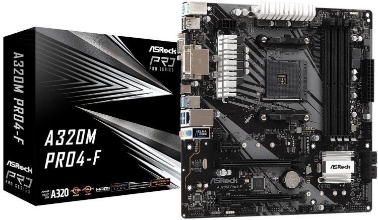 ASRock A320M PRO4-F sAM4