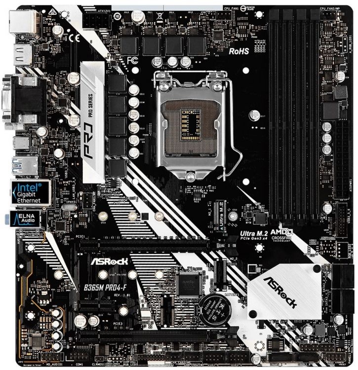 ASRock B365M PRO4-F LGA1151