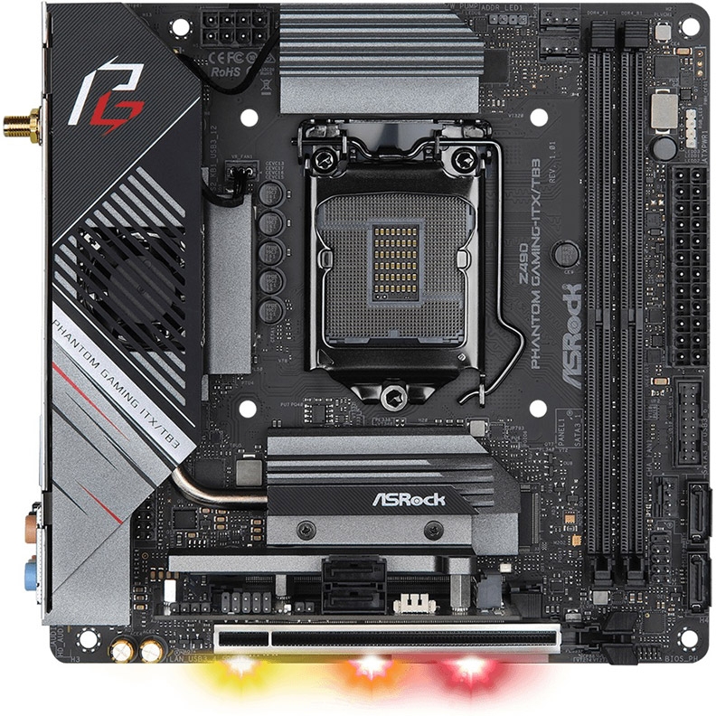 ASRock Z490 PHANTOM GAM-ITX/TB3 LGA1200