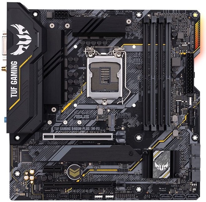 ASUS TUF GAMING B460M-PLUS (WI-FI) LGA1200