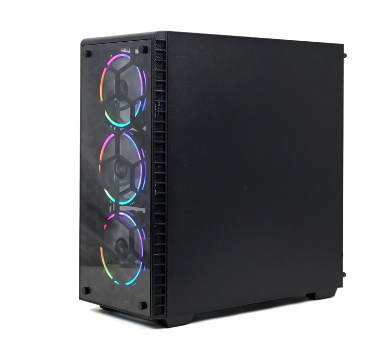 Powercase Attica G4, Tempered Glass, ARGB, E-ATX