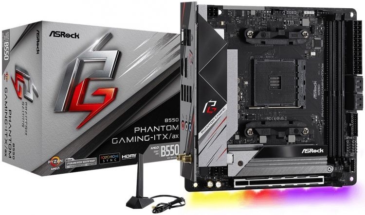 ASRock B550 PHANTOM GAM-ITX/AX sAM4