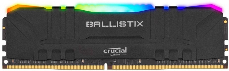 

модули памяти Crucial, Ballistix 8Gb PC25600 DDR4 3200MHz RGB BL8G32C16U4BL