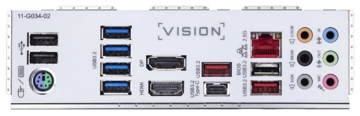GigaByte Z490 VISION G 1.1  LGA1200