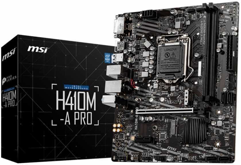MSI H410M-A PRO LGA1200