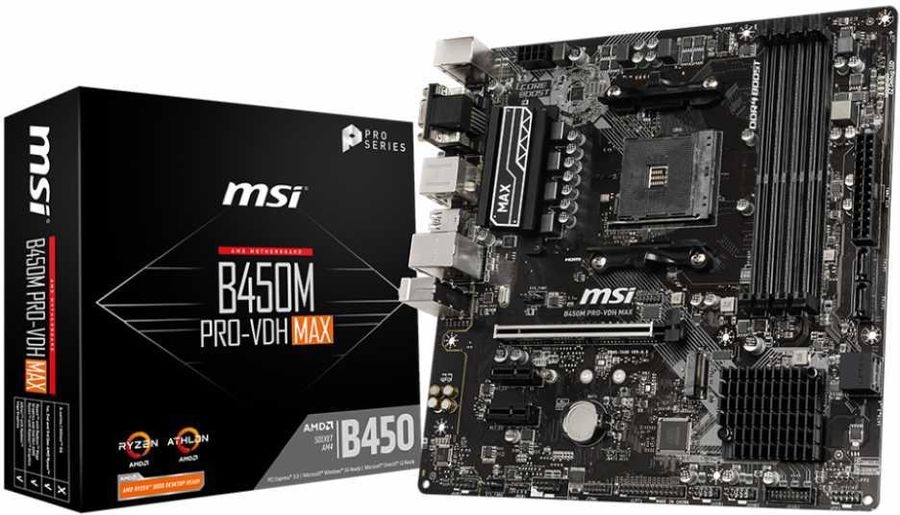 MSI B450M PRO-VDH MAX sAM4