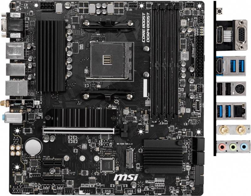 MSI B550M PRO-VDH WIFI sAM4