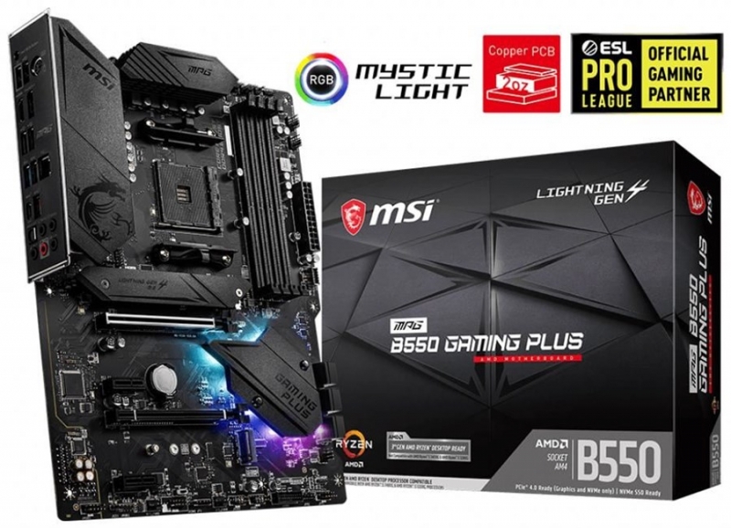 MSI MPG B550 GAMING PLUS sAM4