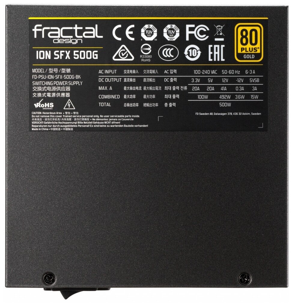 Fractal Design Ion SFX-L 500W Gold