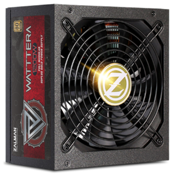 

Блок питания Zalman, WATTTERA ZM1200-EBTII 1200W Gold