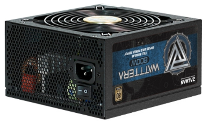 

Блок питания Zalman, WATTTERA ZM800-EBTII 800W Gold