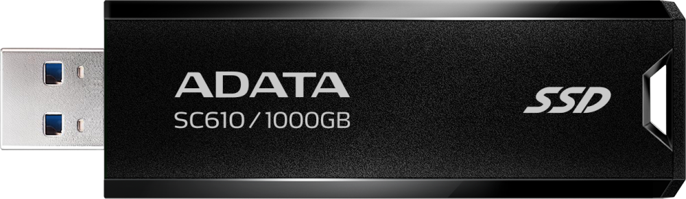 ADATA SC610 1000GB USB 3.2 Gen2 Type-A SC610-1000G-CBK/RD