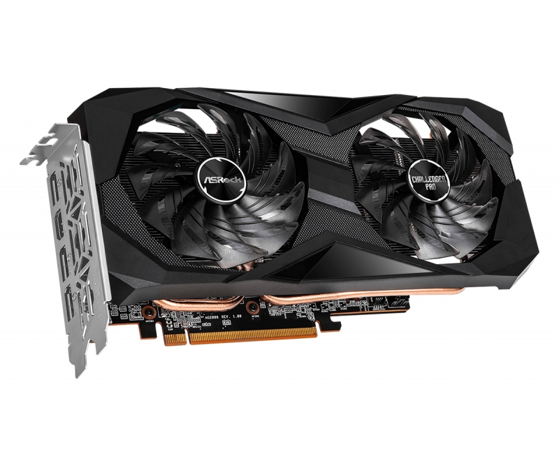 ASRock Radeon RX 6600XT Challenger D 8GB OC 2593MHz PCIE 4.0 8192Mb 128bit GDDR6 16000 MHz DPx3, HDMI RX6600XT CLD 8GO