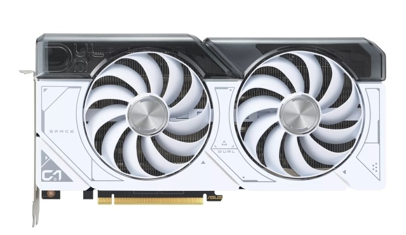 ASUS GeForce RTX RTX 4070 SUPER DUAL OC White 12G 2550MHz PCI-E 4.0 16384MB 21000MHz 192 bit 1xHDMI 3xDisplayPort HDCP DUAL-RTX4070S-O12G-WHITE