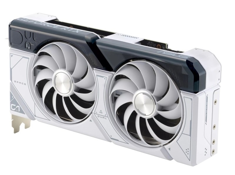 ASUS GeForce RTX RTX 4070 SUPER DUAL OC White 12G 2550MHz PCI-E 4.0 16384MB 21000MHz 192 bit 1xHDMI 3xDisplayPort HDCP DUAL-RTX4070S-O12G-WHITE