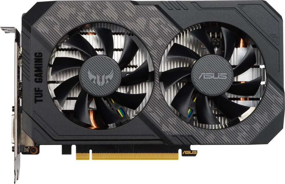 ASUS TUF Gaming GeForce GTX 1660 Ti EVO 1500MHz PCI-E 3.0 6144MB 12000MHz 192 bit DVI 2*HDMI DisplayPort TUF-GTX1660TI-6G-EVO-GAMING