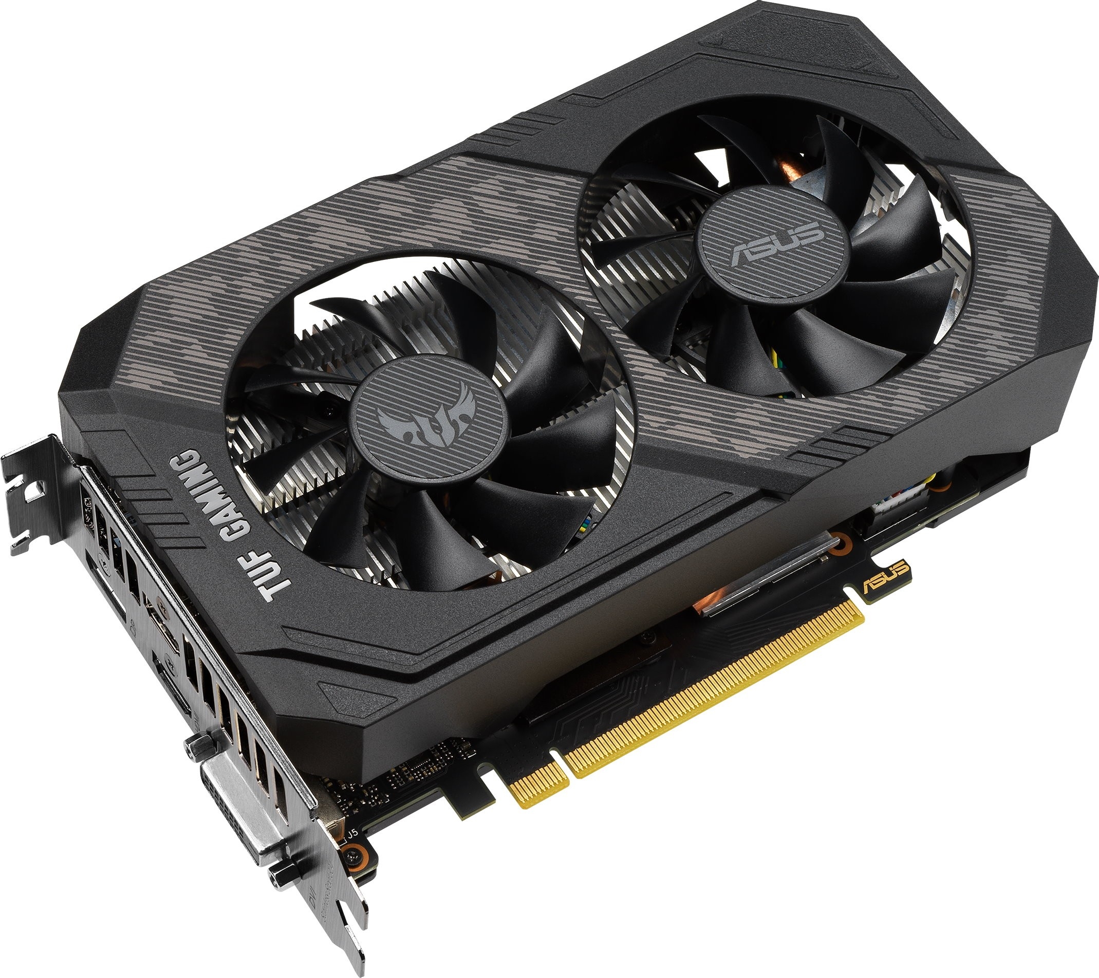 ASUS TUF Gaming GeForce GTX 1660 Ti EVO 1500MHz PCI-E 3.0 6144MB 12000MHz 192 bit DVI 2*HDMI DisplayPort TUF-GTX1660TI-6G-EVO-GAMING